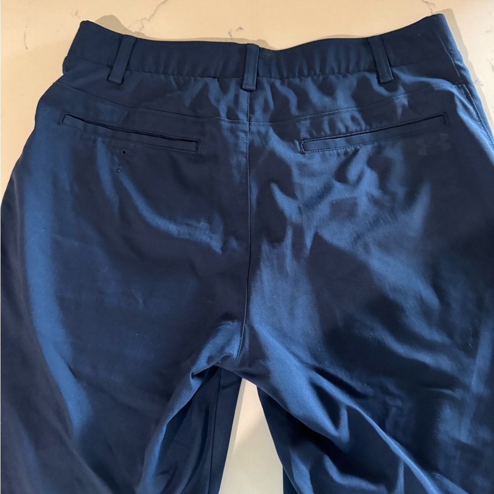 Under Armour Dark Blue Golf Shorts